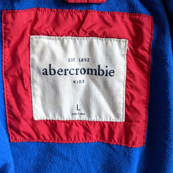EUC Abercrombie boys winter coat size L - Picture 8 of 11